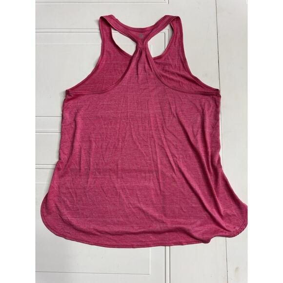 Zella Womens Mesh Athletic Sleeveless Tank Top Racerback Pink Size Medium - Picture 4 of 4